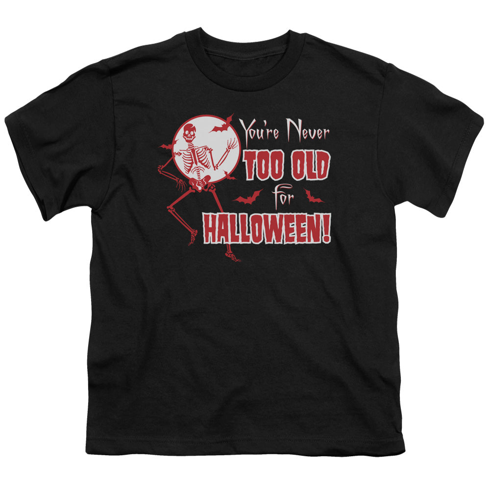 Never Too Old - Short Sleeve Youth 18 - 1 - Black T-shirt