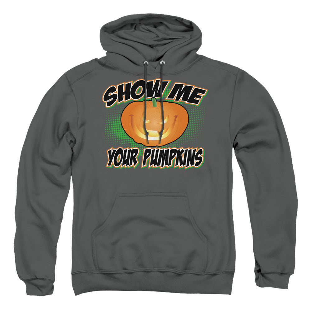 Show Me - Adult Pull-over Hoodie - Charcoal