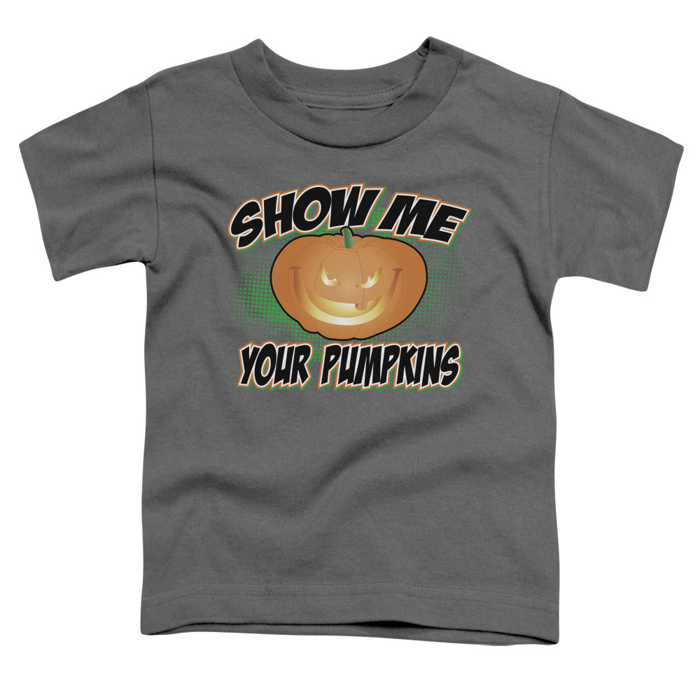 Show Me - Short Sleeve Toddler Tee - Charcoal T-shirt