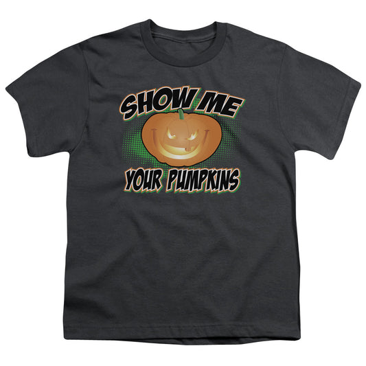 Show Me - Short Sleeve Youth 18 - 1 - Charcoal T-shirt