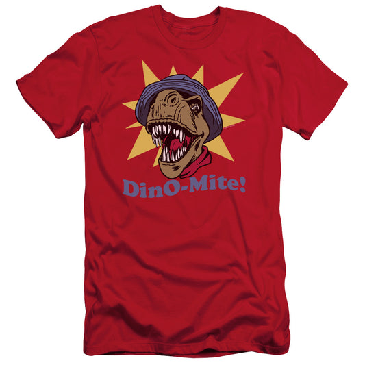 Dino Mite - Short Sleeve Adult 30 - 1 - Red T-shirt