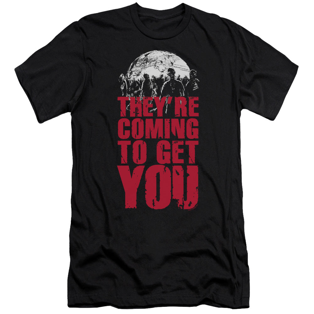 Theyre Coming To Get You - Short Sleeve Adult 30 - 1 - Black T-shirt