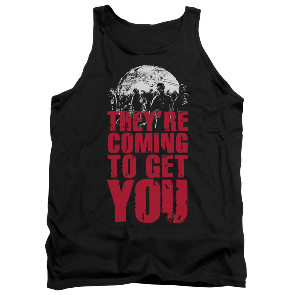 Theyre Coming To Get You - Adult Tank - Black