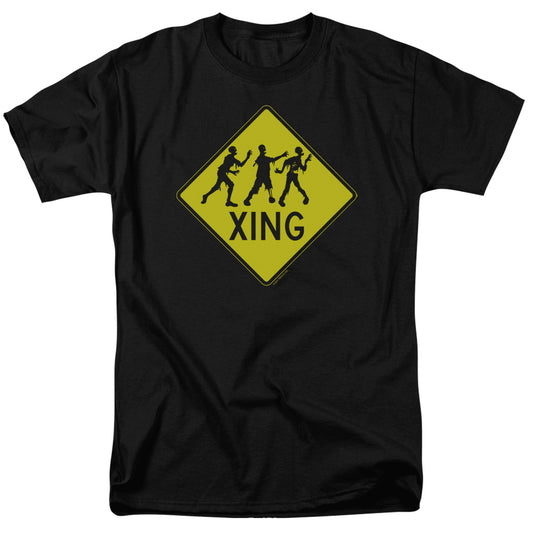 Zombie Xing - Short Sleeve Adult 18 - 1 - Black T-shirt