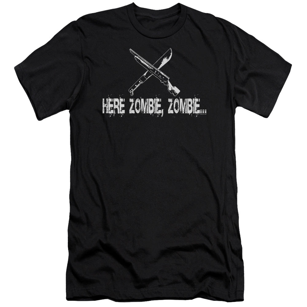 Here Zombie Zombie - Short Sleeve Adult 30 - 1 - Black T-shirt