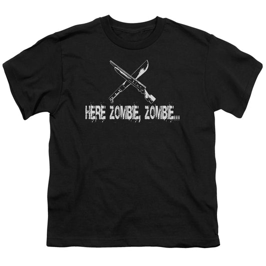 Here Zombie Zombie - Short Sleeve Youth 18 - 1 - Black T-shirt