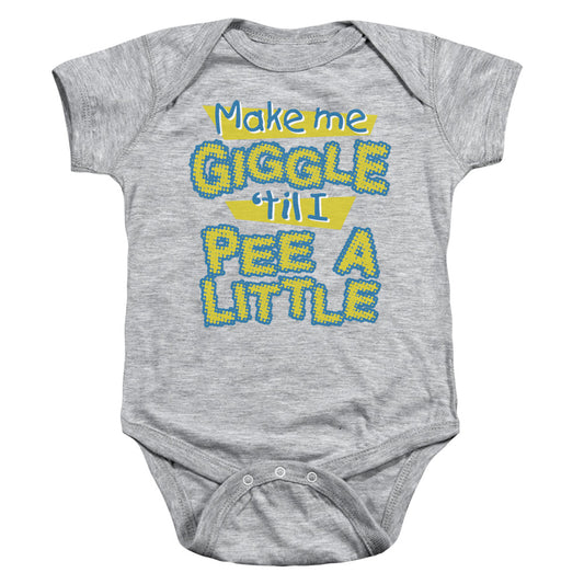Make Me Giggle - Infant Snapsuit - Athletic Heather