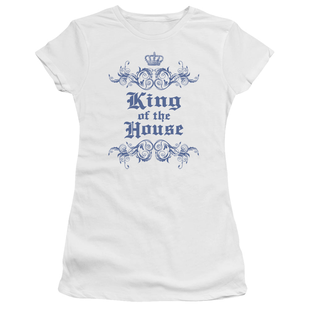 KING OF THE HOUSE -   JUNIOR SHEER - WHITE T-Shirt