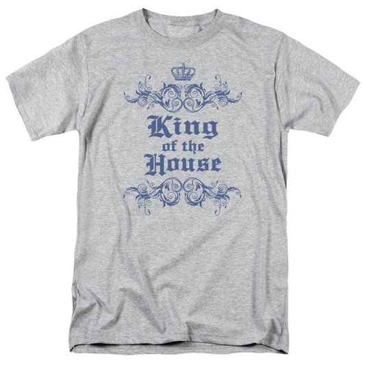 King Of The House - Short Sleeve Adult 18 - 1 - Athletic Heather T-shirt