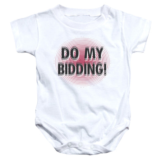 Do My Bidding - Infant Snapsuit - White - Sm