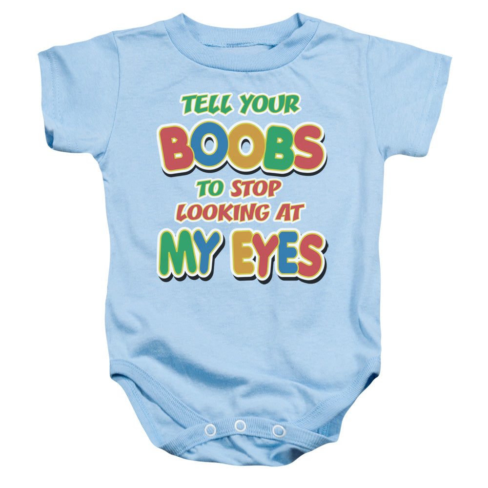 Tell Them - Infant Snapsuit - Light Blue