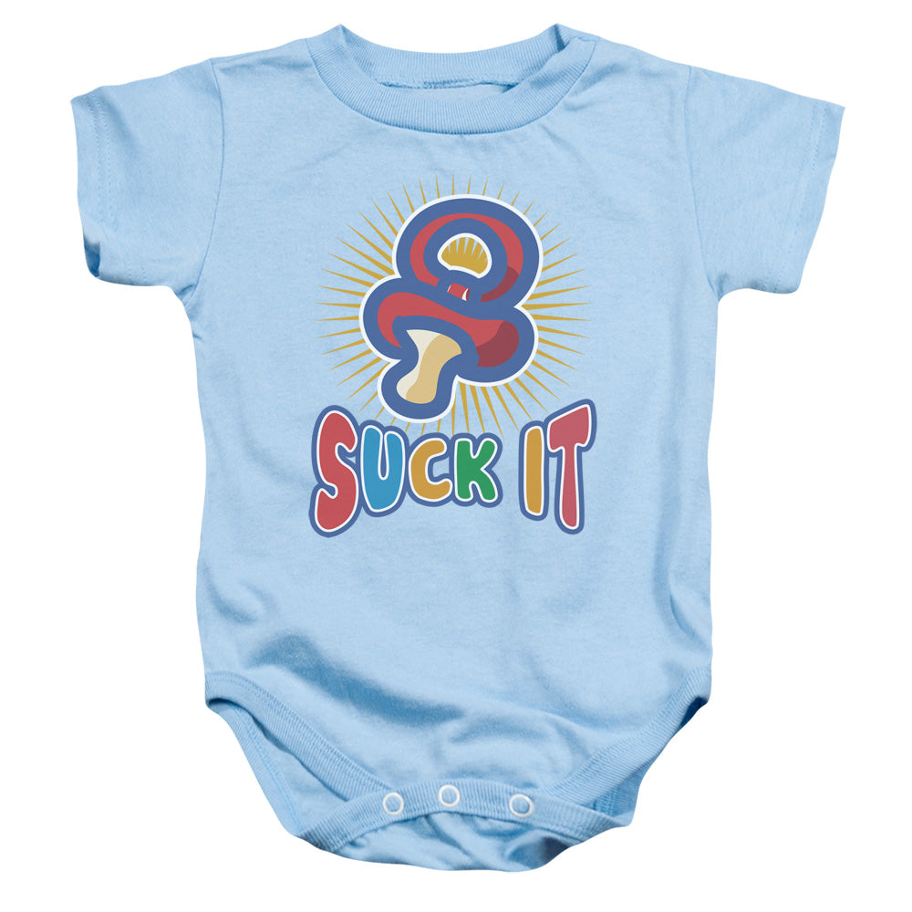 Suck It - Infant Snapsuit - Light Blue