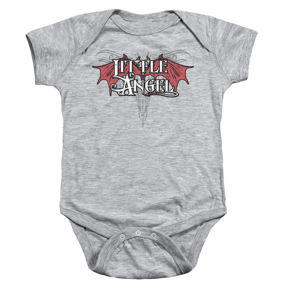 Little Angel - Infant Snapsuit - Athletic Heather - Sm