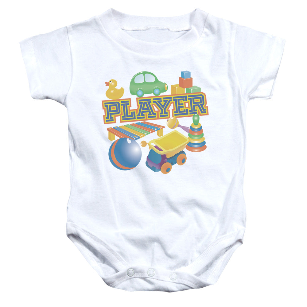 Player - Infant Snapsuit - White