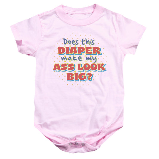Big Ass Diaper - Infant Snapsuit - Pink