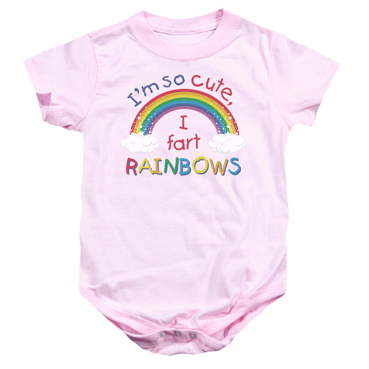 Rainbows - Infant Snapsuit - Pink