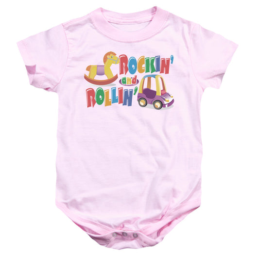 Rockin And Rollin - Infant Snapsuit - Pink
