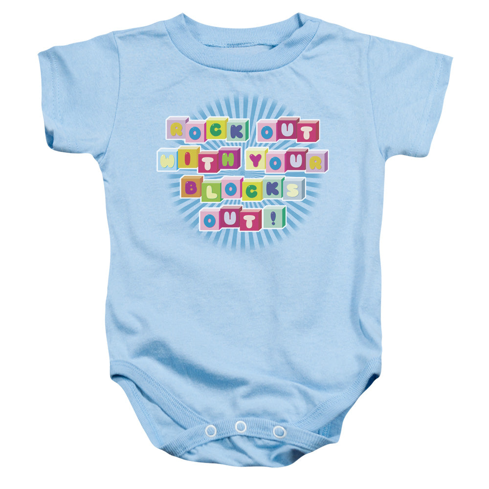 Rock Out - Infant Snapsuit - Light Blue