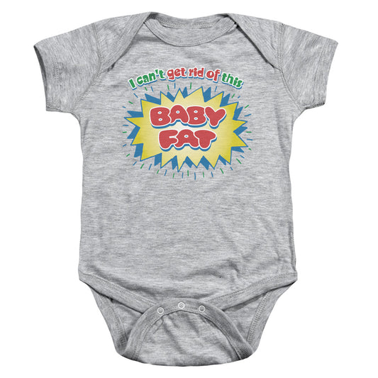 Baby Fat - Infant Snapsuit - Athletic Heather