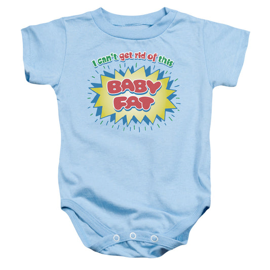 Baby Fat - Infant Snapsuit - Light Blue