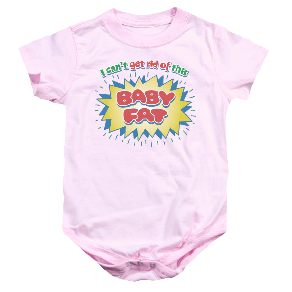 Baby Fat - Infant Snapsuit - Pink