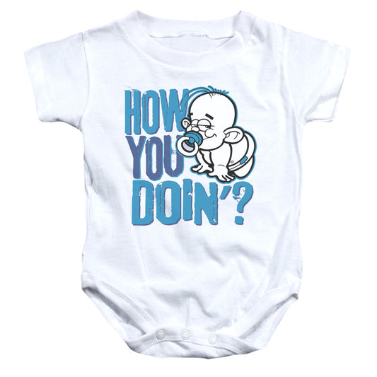 How You Doin - Infant Snapsuit - White