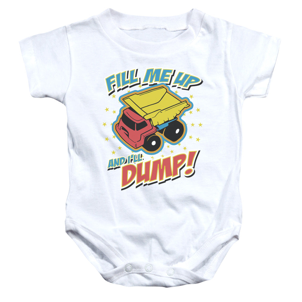 Dumper - Infant Snapsuit - White