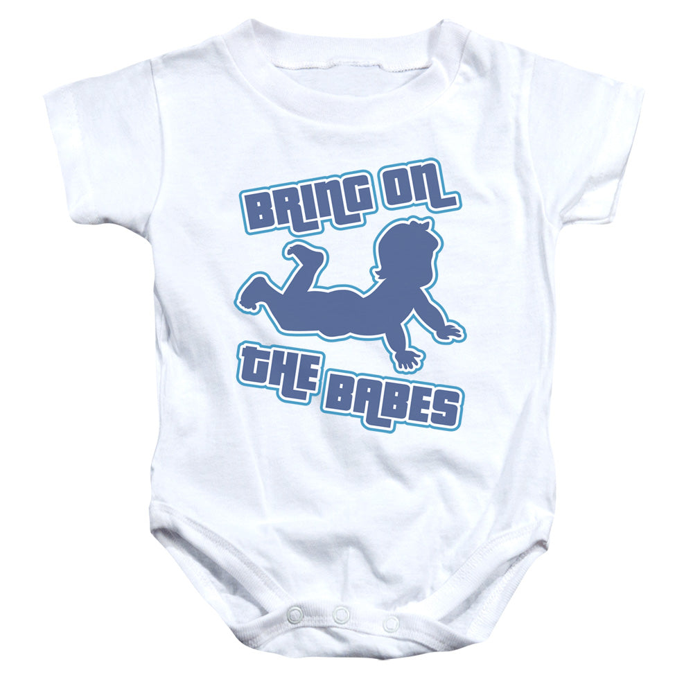 Bring Them On - Infant Snapsuit - White