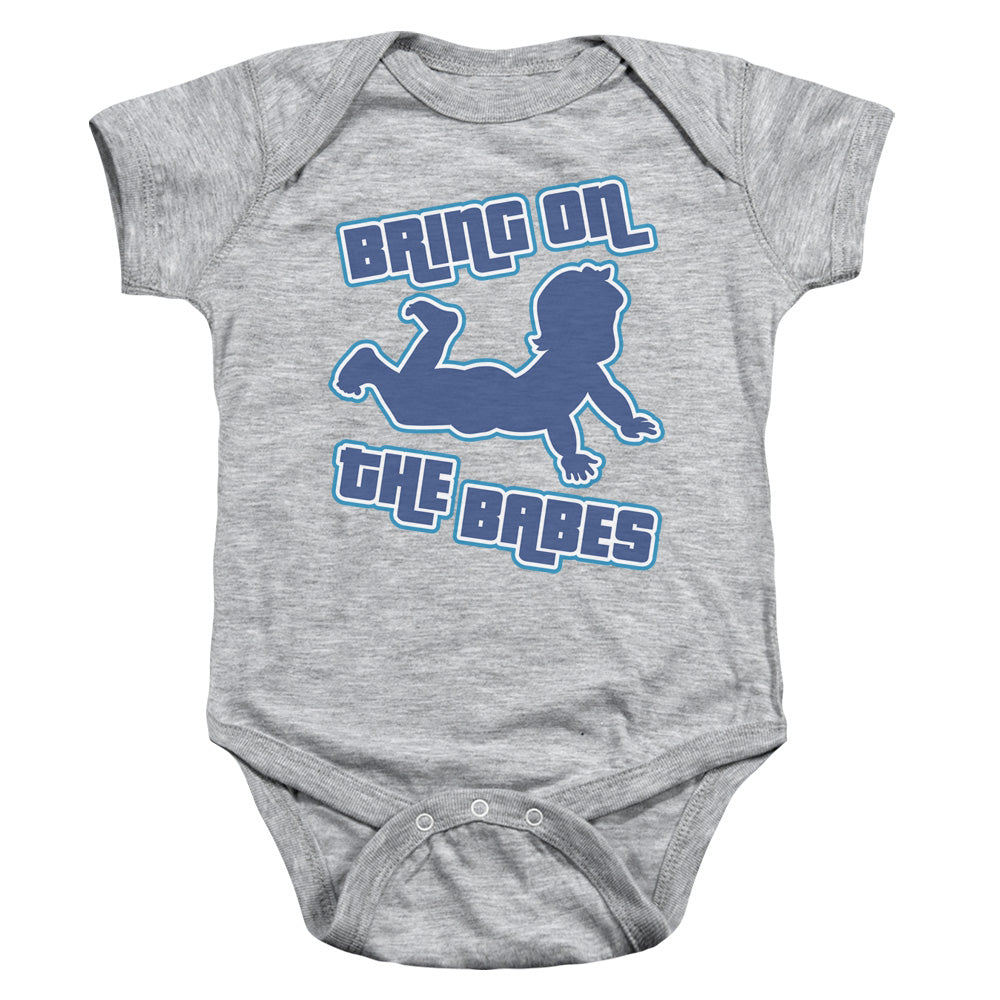 Bring Them On - Infant Snapsuit - Athletic Heather