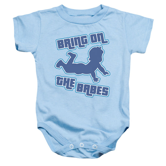 Bring Them On - Infant Snapsuit - Light Blue