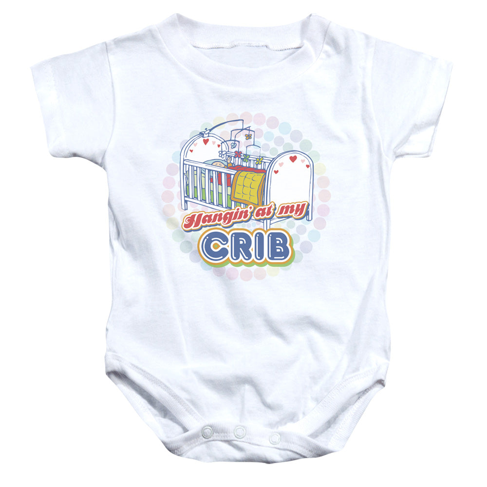 My Crib - Infant Snapsuit - White