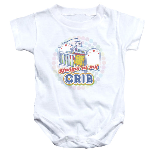 My Crib - Infant Snapsuit - White