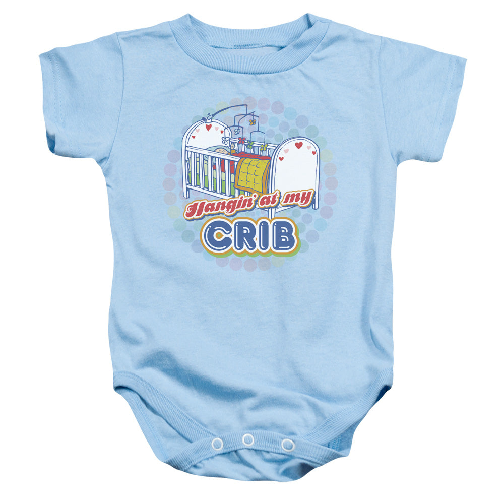 My Crib - Infant Snapsuit - Light Blue