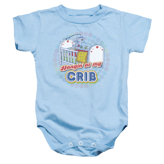 My Crib - Infant Snapsuit - Light Blue