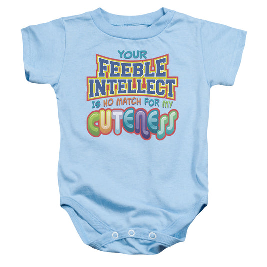 No Match - Infant Snapsuit - Light Blue