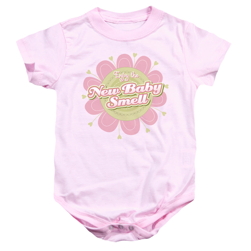 New Baby Smell - Infant Snapsuit - Pink