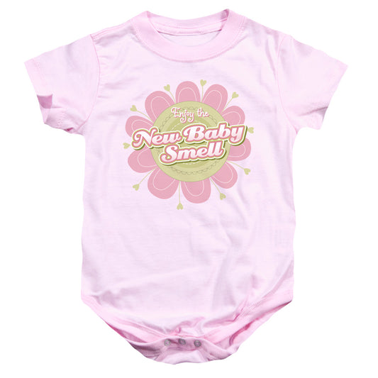 New Baby Smell - Infant Snapsuit - Pink