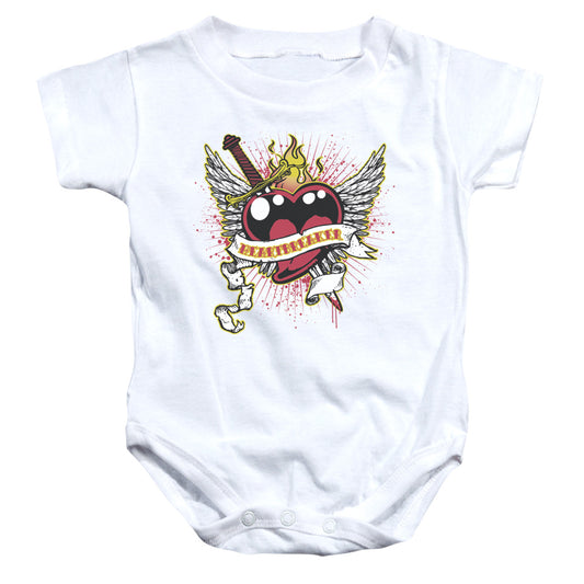 Heartbreaker - Infant Snapsuit - White