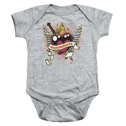 Heartbreaker - Infant Snapsuit - Athletic Heather
