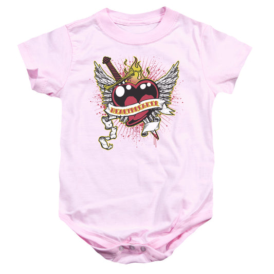 Heartbreaker - Infant Snapsuit - Pink - Sm
