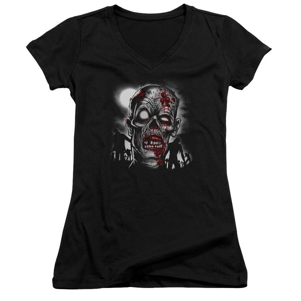Walking Dead - Junior V-neck - Black
