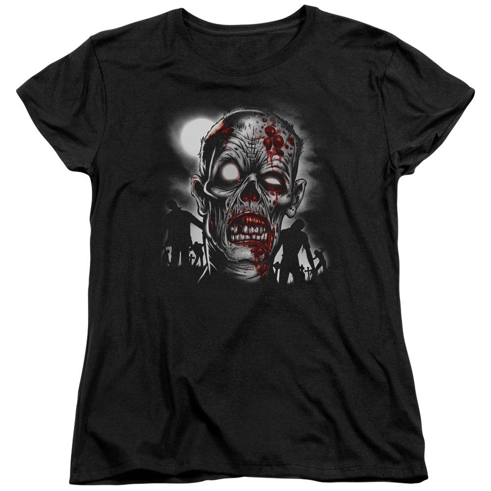 Walking Dead - Short Sleeve Womens Tee - Black T-shirt