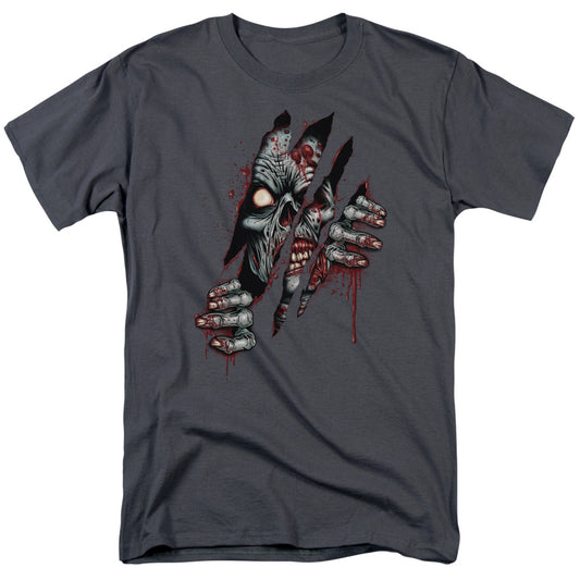 Clawing Free - Short Sleeve Adult 18 - 1 - Charcoal T-shirt