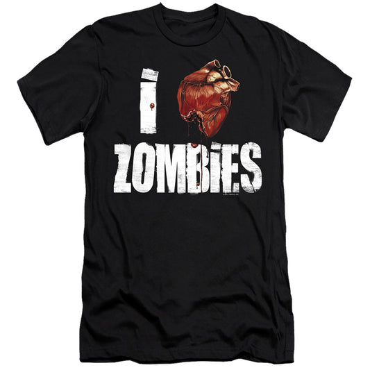 I Bloody Heart Zobmies - Short Sleeve Adult 30 - 1 - Black T-shirt