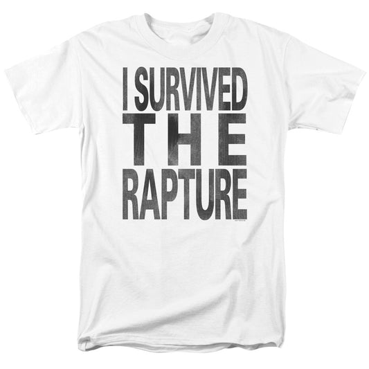 I Survived The Rapture - Short Sleeve Adult 18 - 1 - White T-shirt