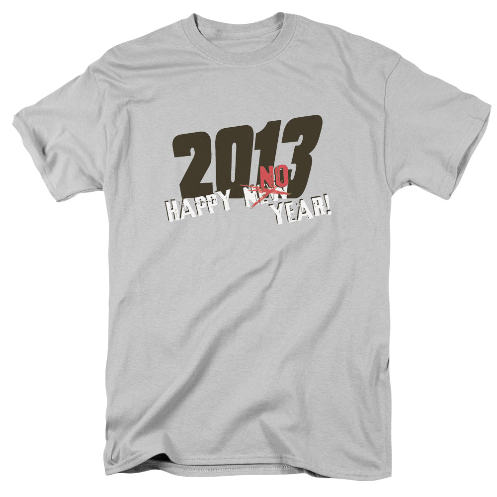 No Year - Short Sleeve Adult 18 - 1 - Silver T-shirt