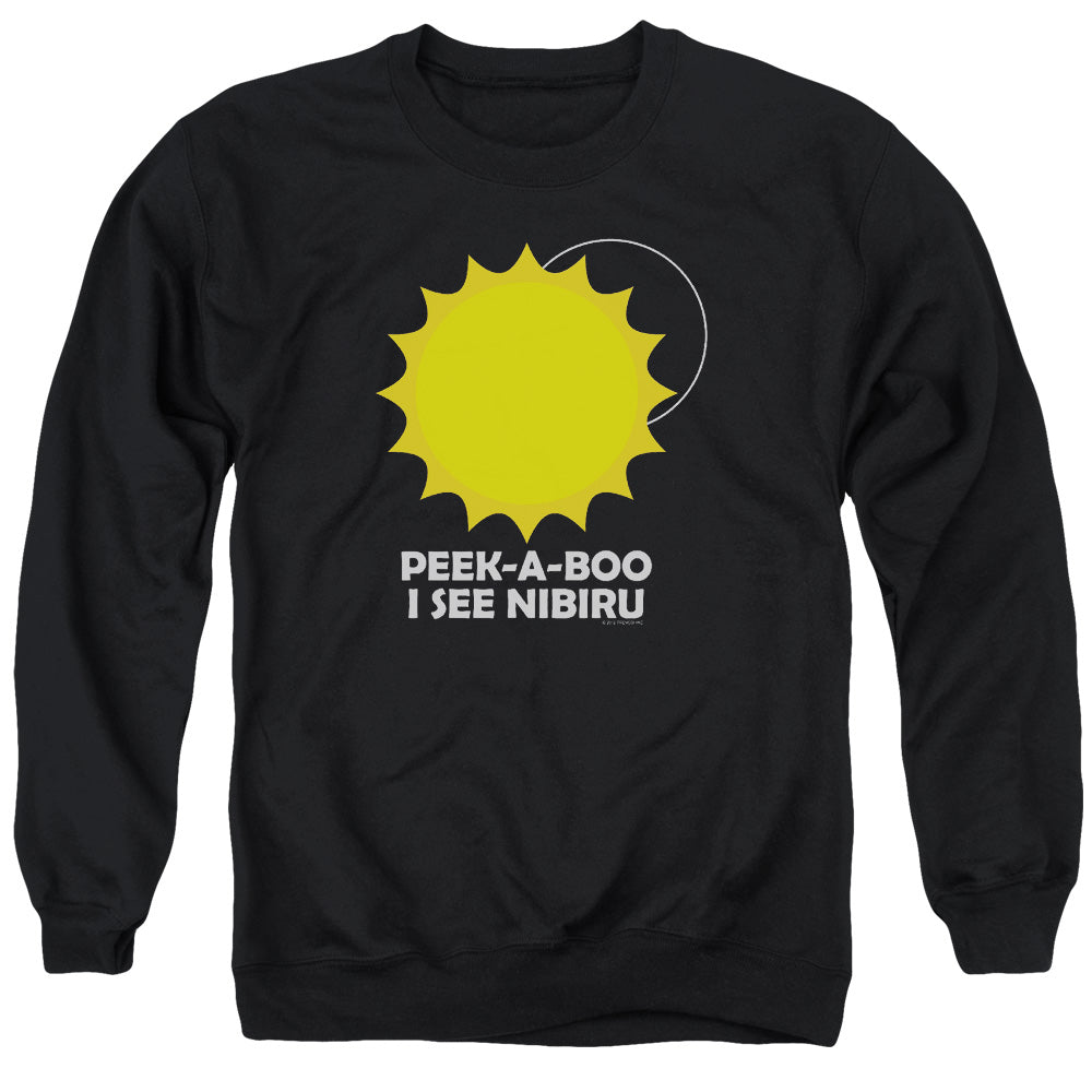 I See Nibiru - Adult Crewneck Sweatshirt - Black