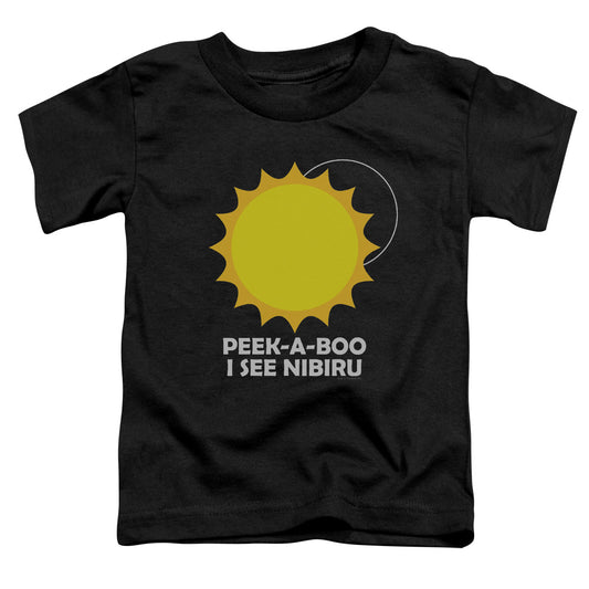 I See Nibiru - Short Sleeve Toddler Tee - Black T-shirt
