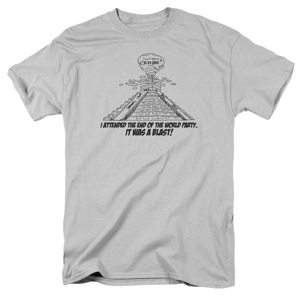 End Of The World Party - Short Sleeve Adult 18 - 1 - Silver T-shirt