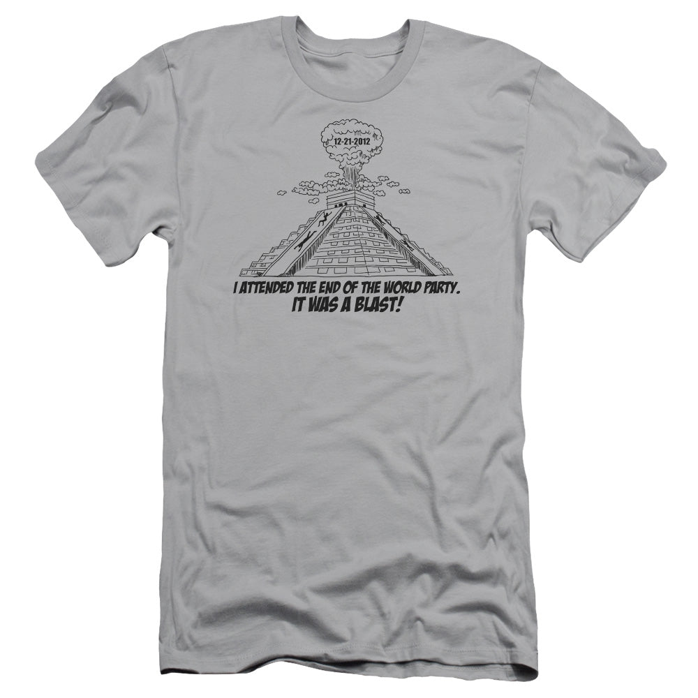 End Of The World Party - Short Sleeve Adult 30 - 1 - Silver T-shirt